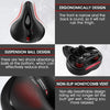 Bicycle Big Wide Bike Seat Gel Cruiser Saddle Extra Comfort Pad