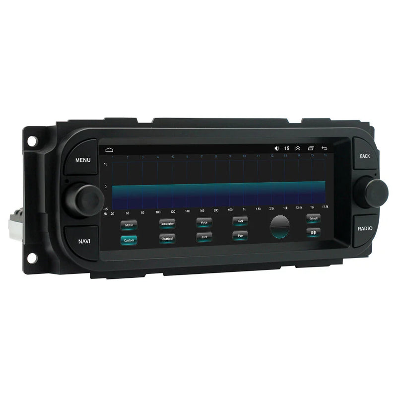 Dodge Chrysler Jeep 6.8" Android Stereo Radio GPS Navigation (2017-2023)
