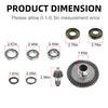 Honda Rancher TRX 350 FE / FM / TE / TM Rear Diff. Ring & Pinion Gear Bearings Kit