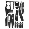 Toyota Camry 17pc Carbon Fiber Style Interior Trim (2018-2023)
