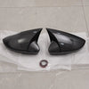 Skoda Octavia 2 x Carbon Fiber Black Rearview Mirror Covers (2015-2017)