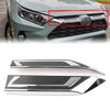 Toyota RAV4 Front Center Mesh Grille Covers (2019-2020)