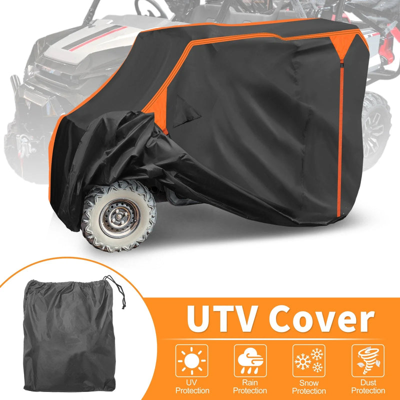 Honda Pioneer 1000-5 (2016-2023) - Black 210D PU Waterproof UTV Cover