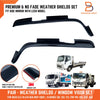 Isuzu ELF N-Series NPR NKR Weather Shields Window Visor Rain Guards (2007-2022)