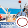 Yamaha Red Marine Type Shift Remote Control Box Cable 2 x 40ft 472 Inch