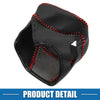 Nissan Rogue (2021-2023) PU Leather Black Red Gear Shifting Knob Cover