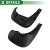 Hyundai SANTAFE 2006-2012 Mud Flaps Splash Guards (2 x Mount Accessories)