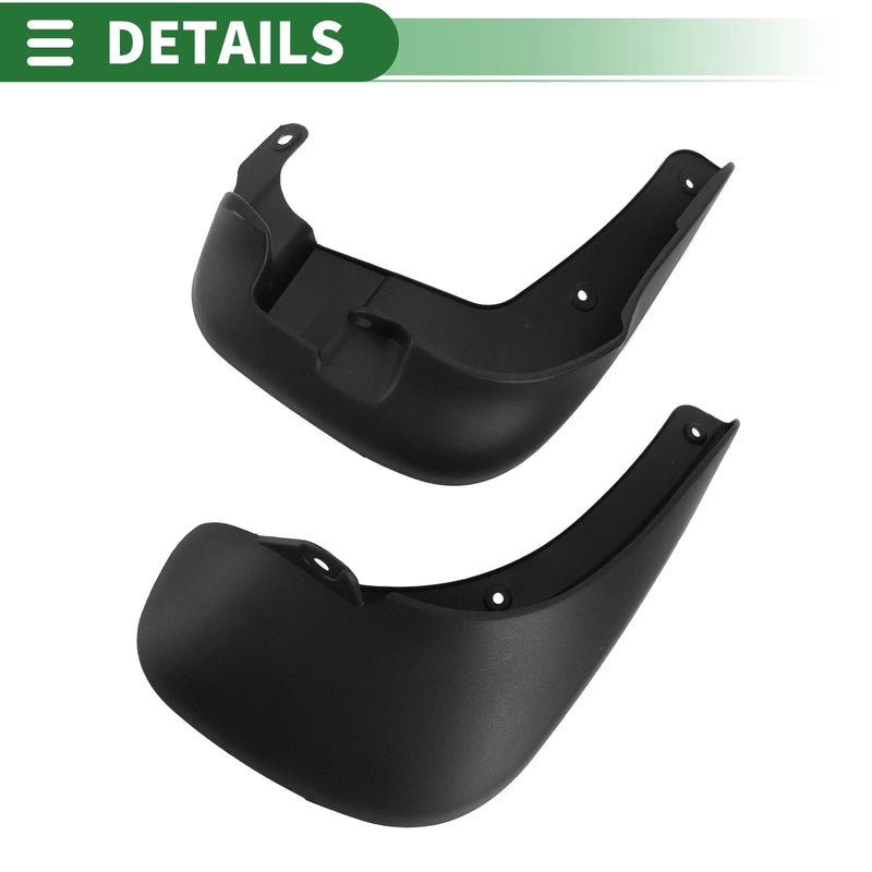 Hyundai SANTAFE 2006-2012 Mud Flaps Splash Guards (2 x Mount Accessories)