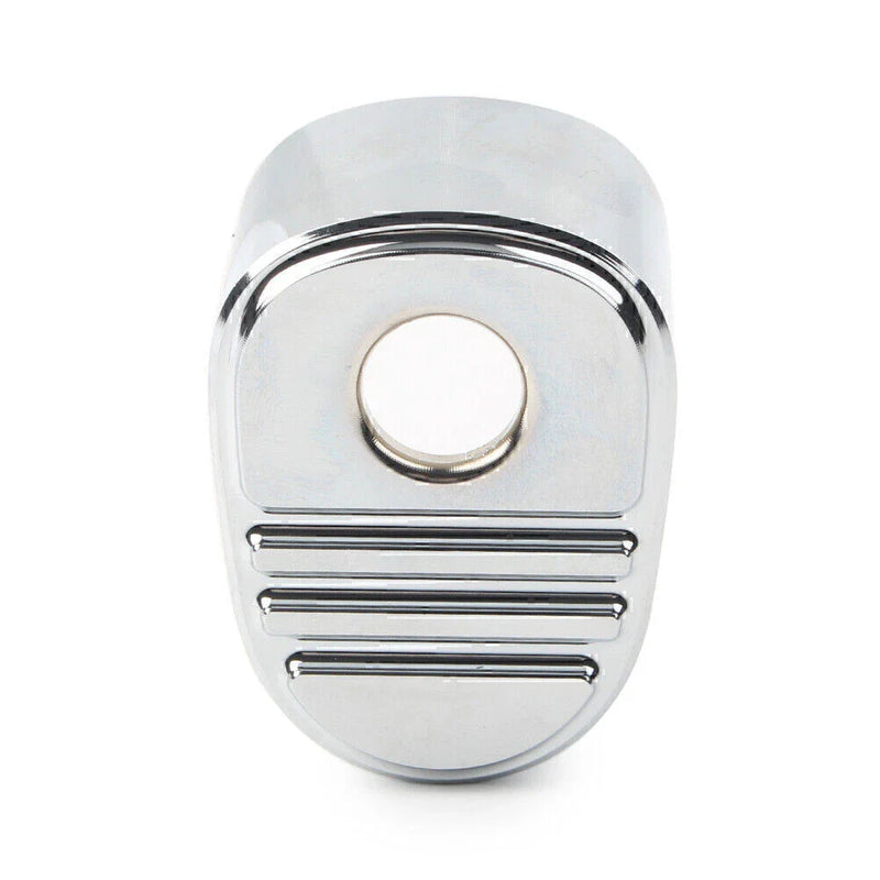 Touring Electra Glide FLHTP Chrome Tri Line Ignition Switch Cover (2014-2022)