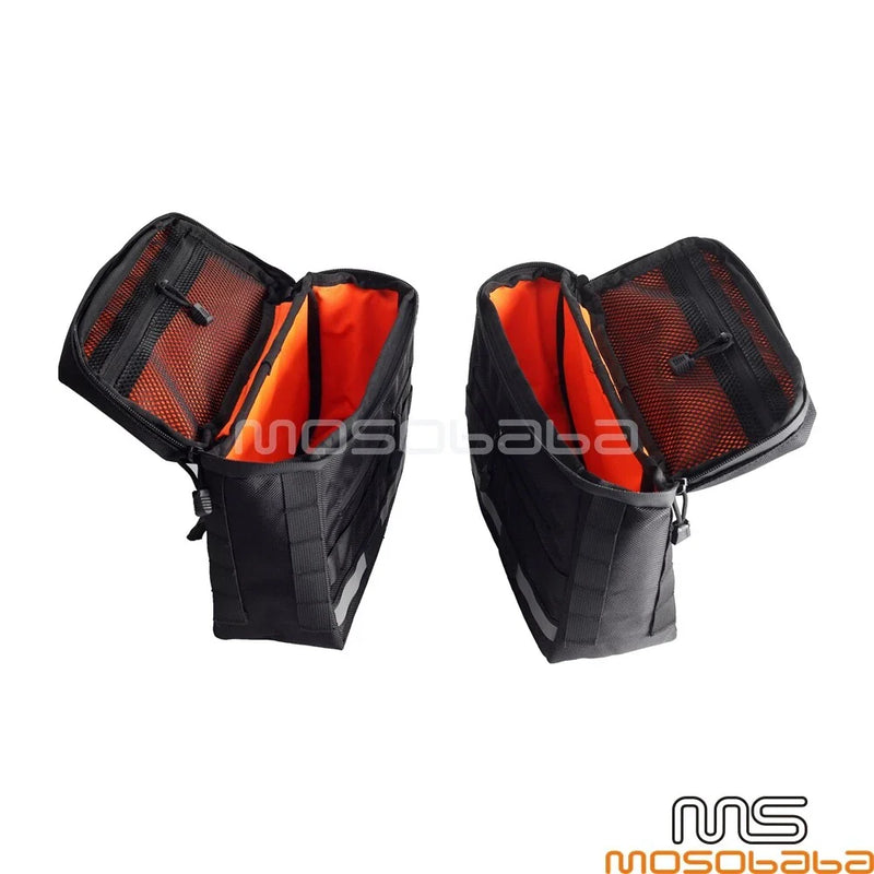Harley Softail Dyna Sportster Saddlebags Luggage Bag Kit