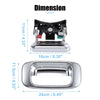 Chevrolet GMC 1 Set Chrome Tailgate Handle & Bezel