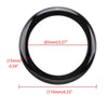 BMW F20 F21 1 Series Gloss Black Rear Badge Boot Ring Surround (2012-2019)