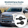 Ford F250 F350 F450 Windshield Washer Nozzle & Gasket, Fluid Hose (2000-2023)