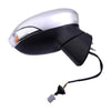 Ford Fiesta MK7 Silver Right Side Rearview Mirror (2013-2017)