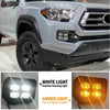 Toyota Tacoma LED Fog Light Amber Turn Signal Lamps (2016-2022)
