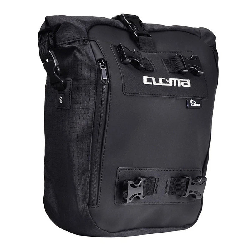 Motorcycle - Black Waterproof 10L Rear Tail Seat Bag