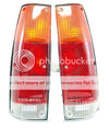 Isuzu KBZ 2 x Tail Lights (1981-1989)