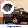 Jeep Wrangler Iron Black Engine Oil Pan (2003-2011)