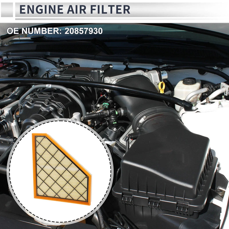 Chevrolet Camaro (2016 - 2024) Long life Car Engine Air Filter