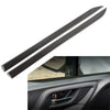 Subaru Forester Black Carbon Fiber Interior Door Panel Trim (2013-2018)