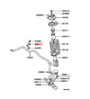 Mitsubishi Mirage 2 x Stabilizer Bar Brackets (2012-2022)