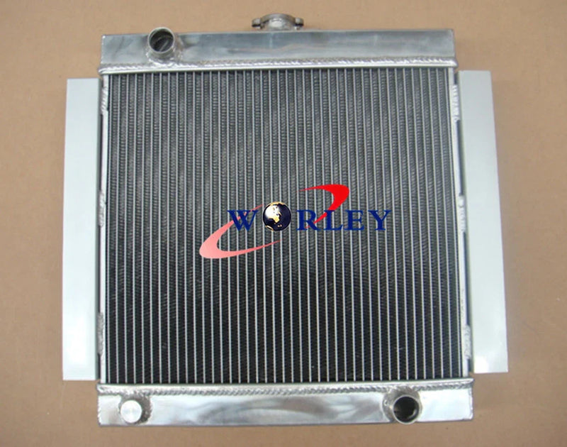 Ford Escort Mk1 Mk2 RS2000 3 Row Aluminum Radiator + Fan (1968-1980)