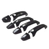 Chevrolet Silverado, Suburban, GMC Sierra Glossy Black Door Handle Covers