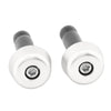 Universal Motorcycle 0.5in Handlebar Hand Grips & End Caps (N/A)