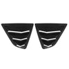 Toyota Camry Carbon Fiber Rear Side Window Louvers