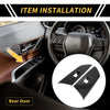 Toyota Tundra Carbon Fiber Door Window Switch Panel Cover Set (14-21)