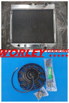 Ford Mustang, Mercury Cougar 289, 302, 351 3-Row Radiator & Fan (67-68)