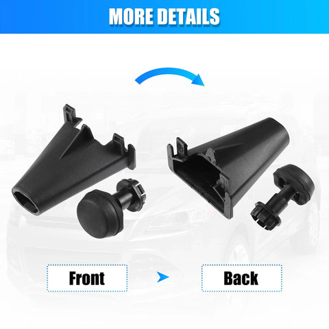 Ford Escape, C-Max Rubber Hood Bumper Stops (2003-2019)