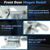 Chevy Blazer S10 Door Hinge Kit Front Left Upper Lower (1995-2005)