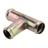 Car T Shape Heater Hose Fitting Pipe Connector Adapter (19mm)