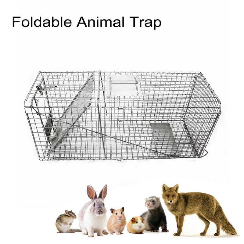 Possum, Rabbit, Cat, Rat, Fox, Koala Humane Animal Cage Trap (79-28-33cm)