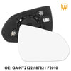 Hyundai Elantra Heated Passenger Side RH Mirror Glass w/ Backing (2015-2018)