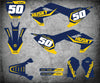 Husqvarna TC 50 Graphics Kit HAMMER Decals (2017-2021)