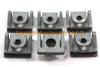 Vehicle 6x Genuine Dzus Fork Head Fixation Clips Plate