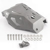 Ducati DesertX Silver Aluminum Skid Plate Engine Guard Protector Kit (2022-Up)