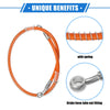 Motorcycle Hydraulic Brake Hose Line Orange 70cm 27.56" 10mm