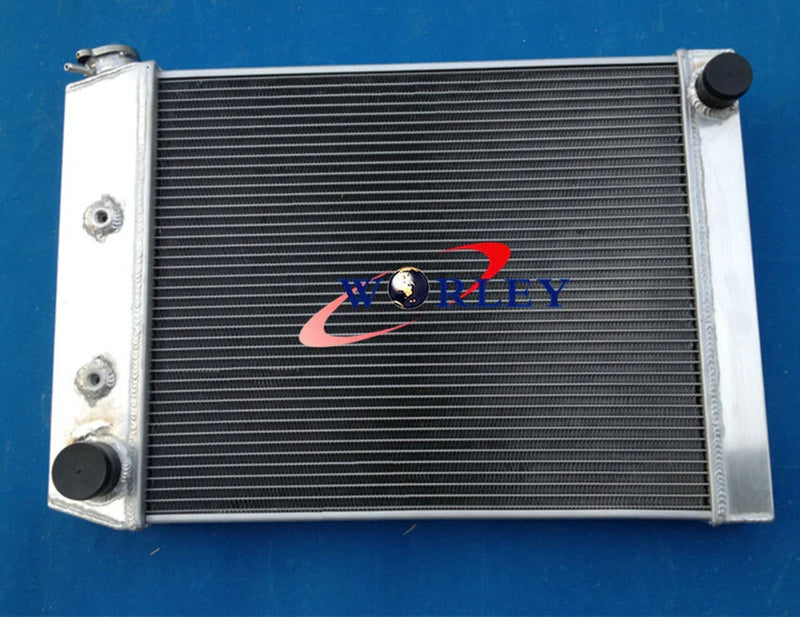 Ford Cortina 6 Cylinder 3 Core Aluminum Radiator + Hose (1972-1982)