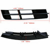 Audi Q7 2 x Front Bumper Fog Light Lamp Grill Covers (2010-2015)