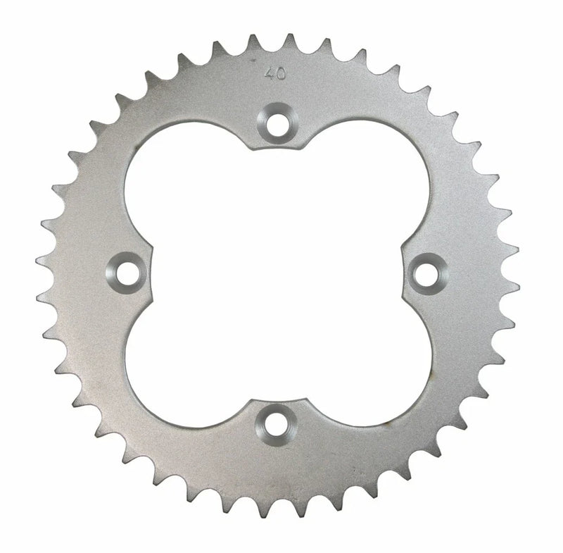 TRX250X Fourtrax 40 Tooth Rear Steel Sprocket 40T (1987–1988, 1991–1992)