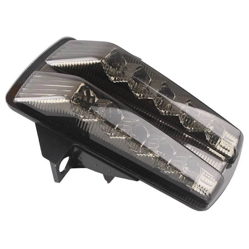 Suzuki SV650 Black Rear LED Tail Light with Integrated Turn Signals (2003-2008)