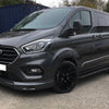 2012+ Ford Transit Custom Van Carbon Look Door Wing Mirror Cover Caps (2012)