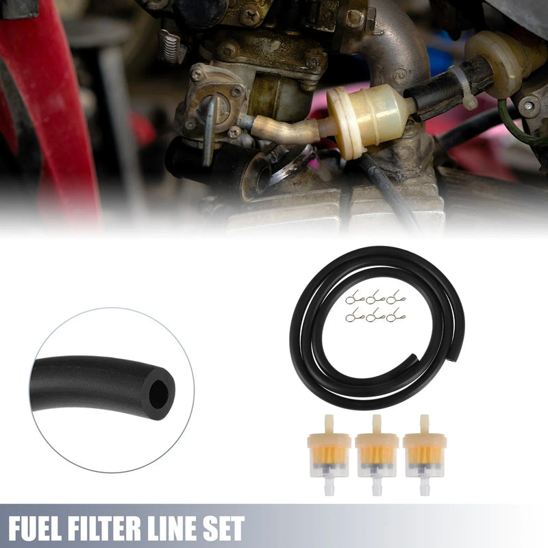 CRF50 70 90 150CC ATV Moped Black Set Motorcycle Fuel Line Filters