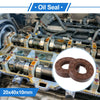 Make Model Oil Seal 20x40x10mm Brown 2 x Seal Ring