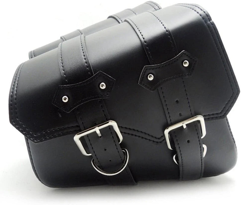 Motorcycles Waterproof PU Leather Motorcycle Side Saddle Bags