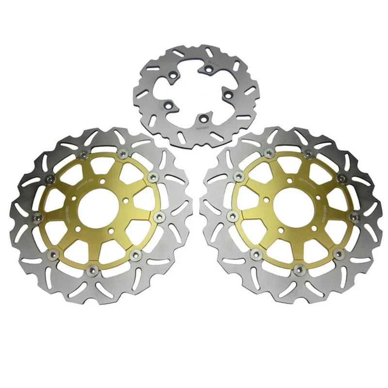 Suzuki GSXR 1000 600 750 Front & Rear Brake Disc Rotors (2003-2005)