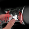 Mercedes E-Class W204 Chrome Steering Wheel Button Cover Trim (2012–2016)
